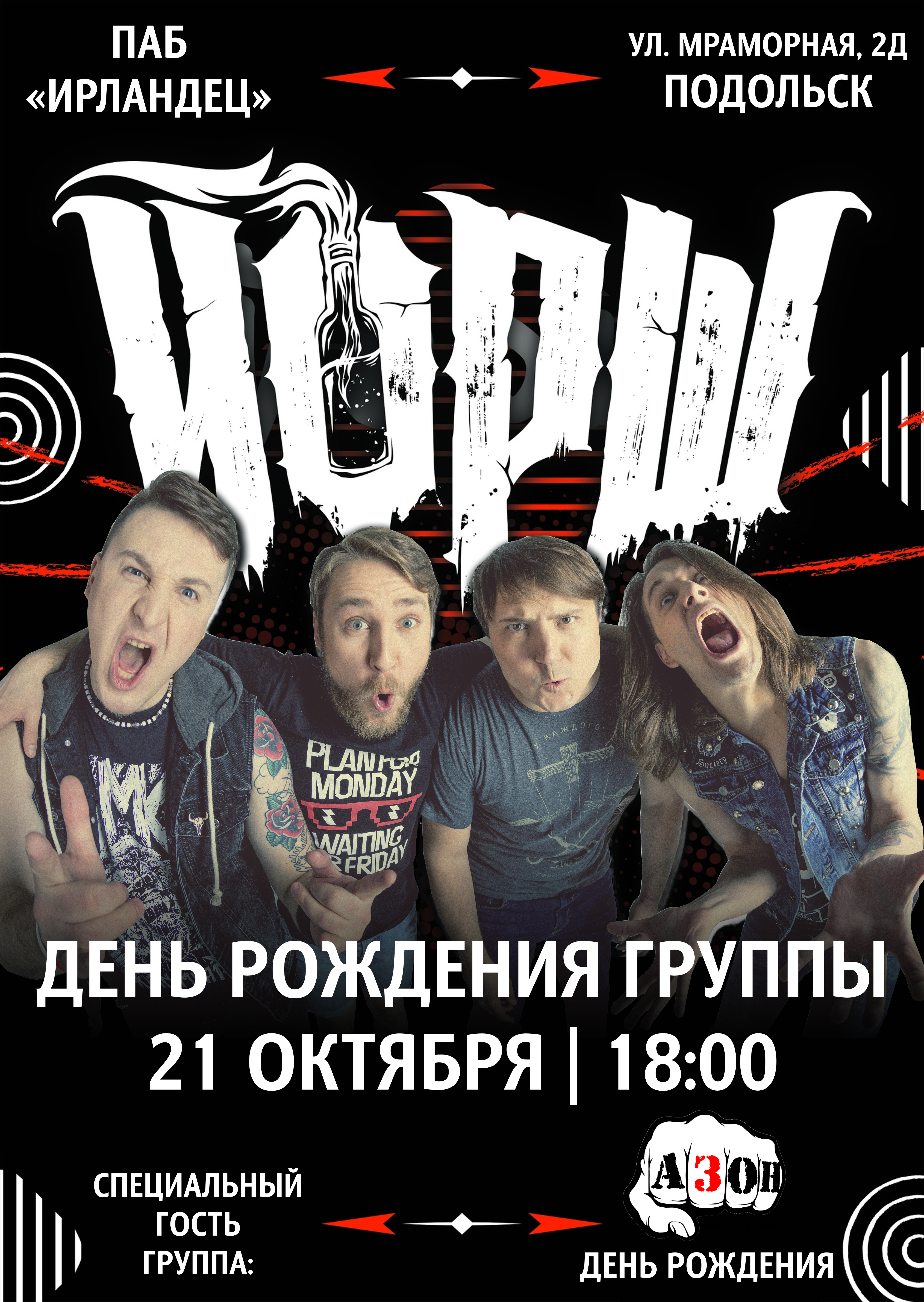 День рождения группы